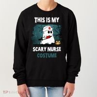 This Is My Scary Nurse Halloween Costume Women's Sweatshirt thumb 0