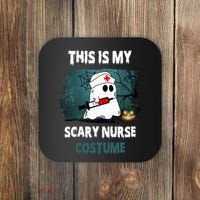 This Is My Scary Nurse Halloween Costume Coaster thumb 0