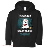 This Is My Scary Nurse Halloween Costume Toddler Hoodie thumb 0
