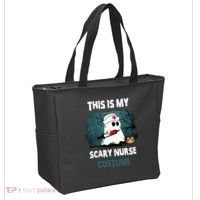 This Is My Scary Nurse Halloween Costume Tote Bag thumb 2