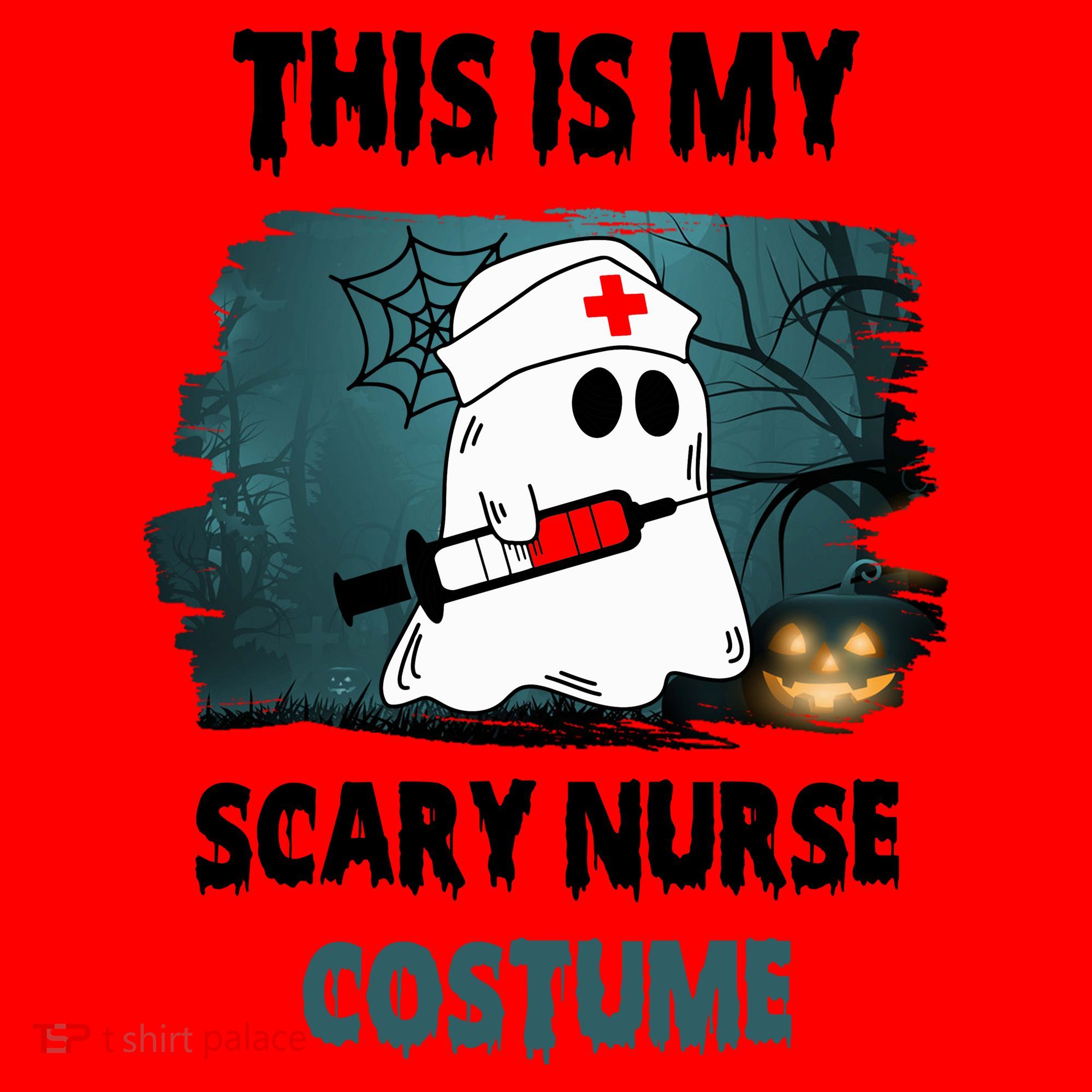 This Is My Scary Nurse Halloween Costume Santa Hat