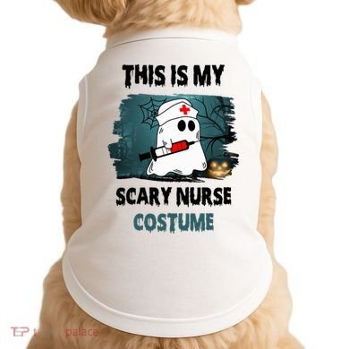 This Is My Scary Nurse Halloween Costume Doggie Tank