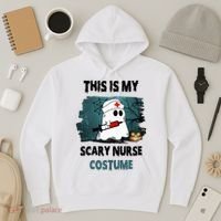This Is My Scary Nurse Halloween Costume Hoodie thumb 3