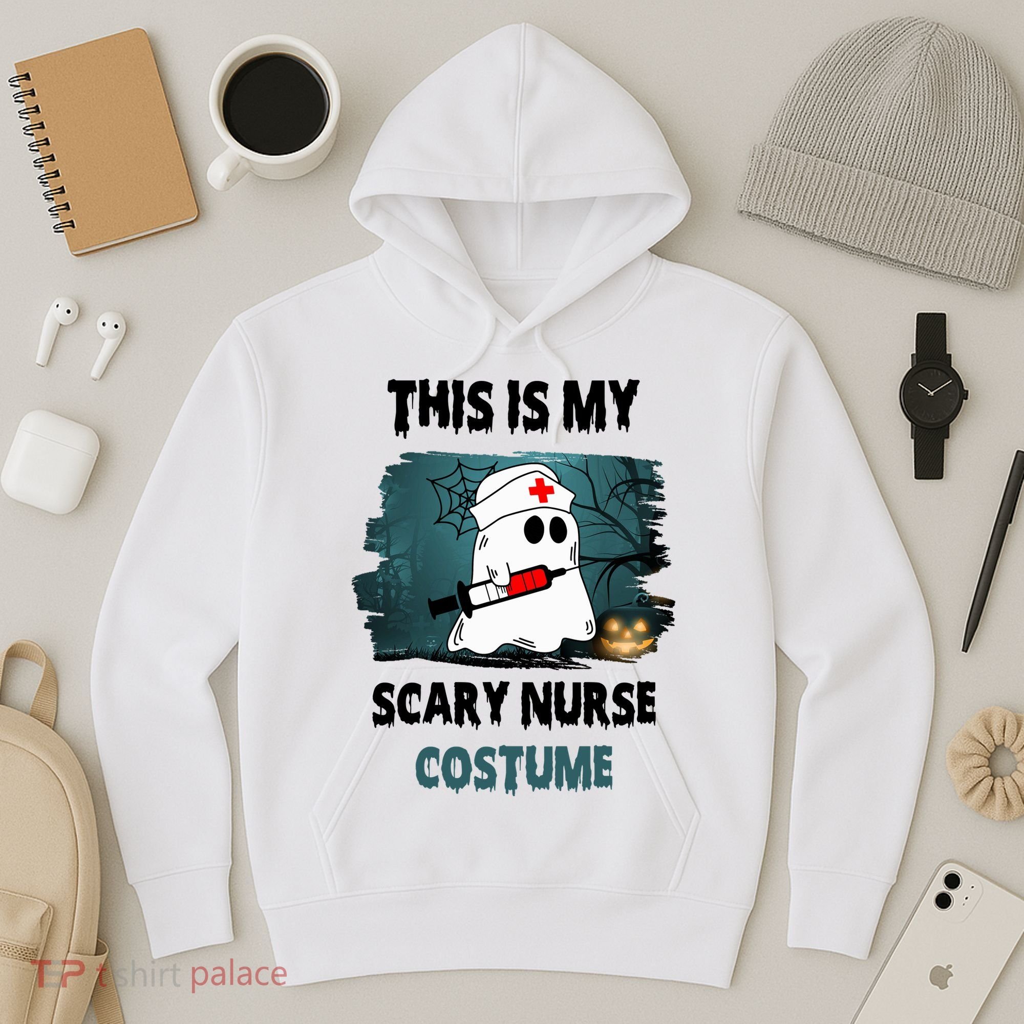 This Is My Scary Nurse Halloween Costume Hoodie