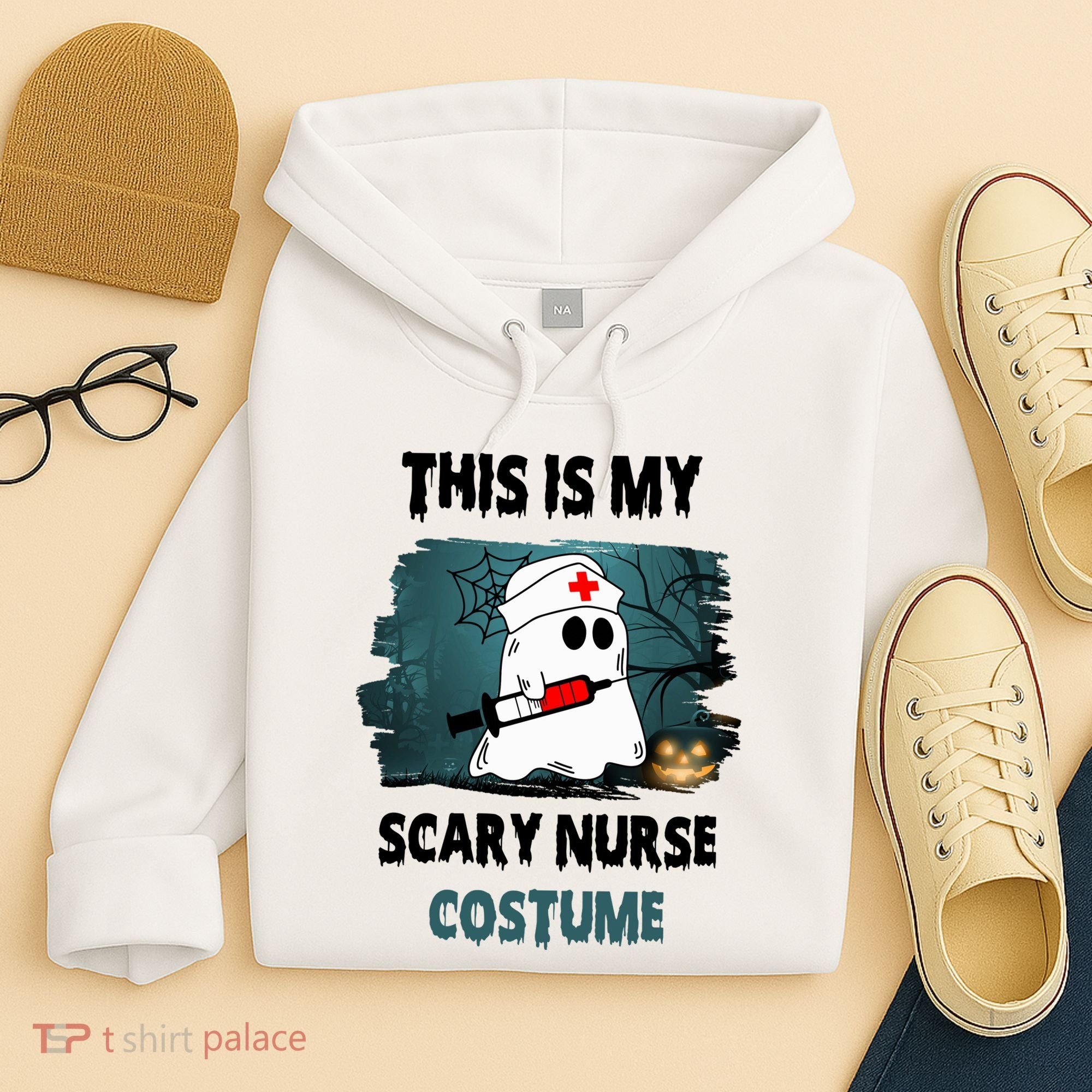 This Is My Scary Nurse Halloween Costume Hoodie