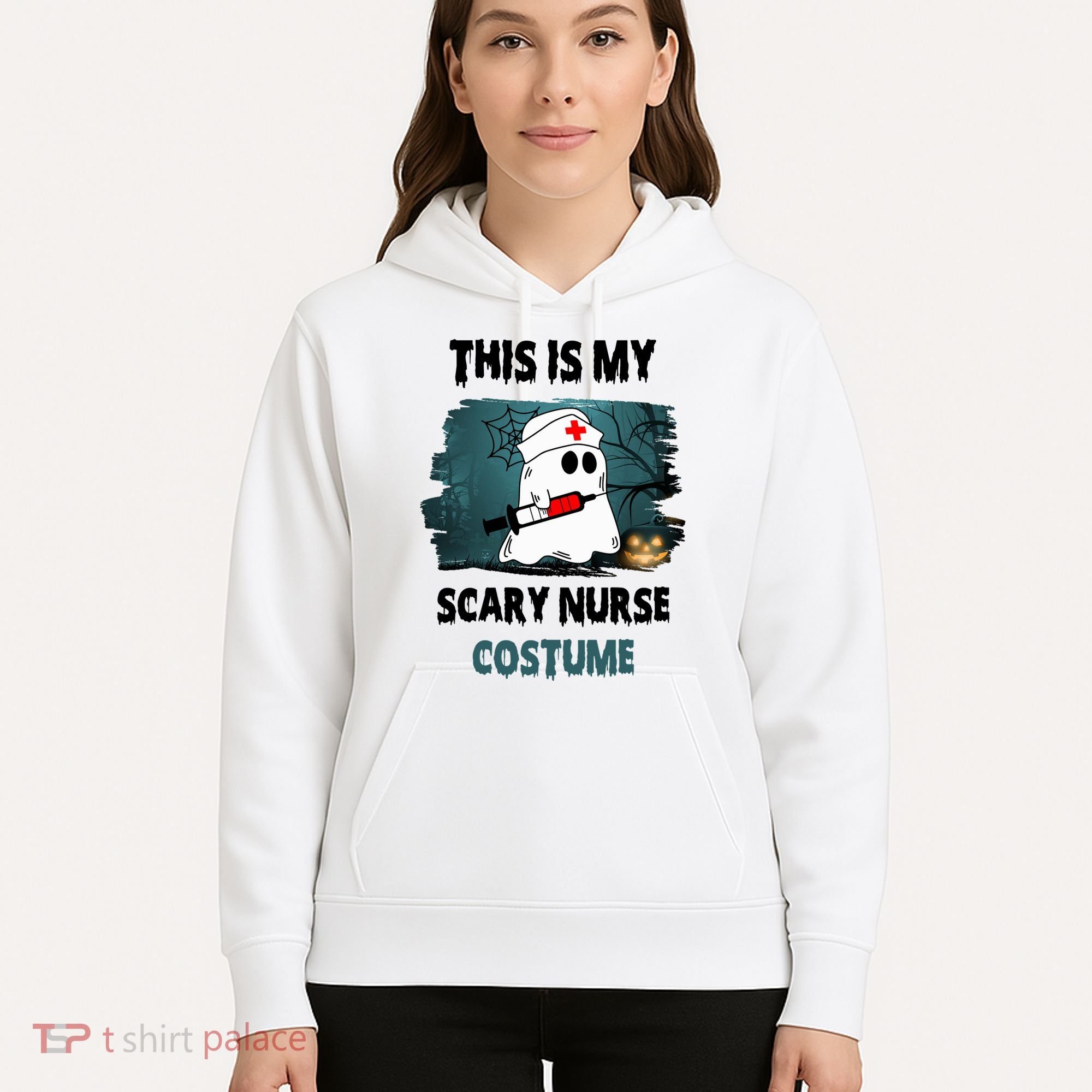 This Is My Scary Nurse Halloween Costume Hoodie