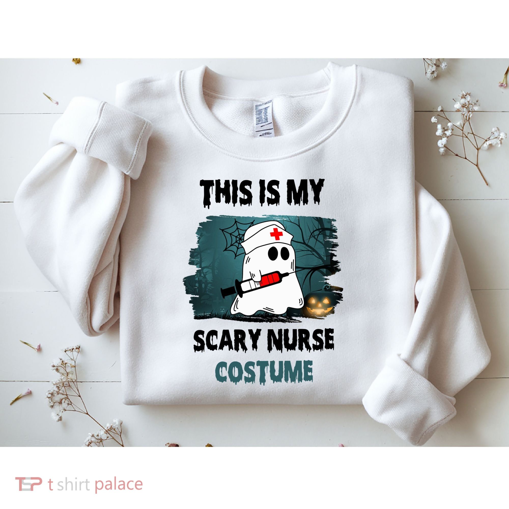 This Is My Scary Nurse Halloween Costume Sweatshirt