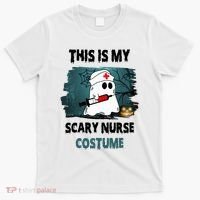 This Is My Scary Nurse Halloween Costume T-Shirt thumb 0