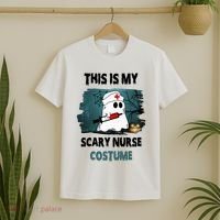 This Is My Scary Nurse Halloween Costume T-Shirt thumb 2