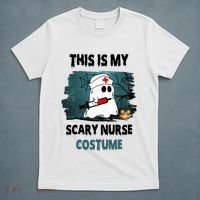 This Is My Scary Nurse Halloween Costume T-Shirt thumb 5