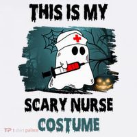 This Is My Scary Nurse Halloween Costume Ornament thumb 1