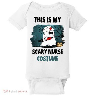 This Is My Scary Nurse Halloween Costume Baby Bodysuit