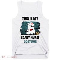 This Is My Scary Nurse Halloween Costume Tank Top thumb 0