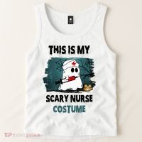 This Is My Scary Nurse Halloween Costume Tank Top thumb 2
