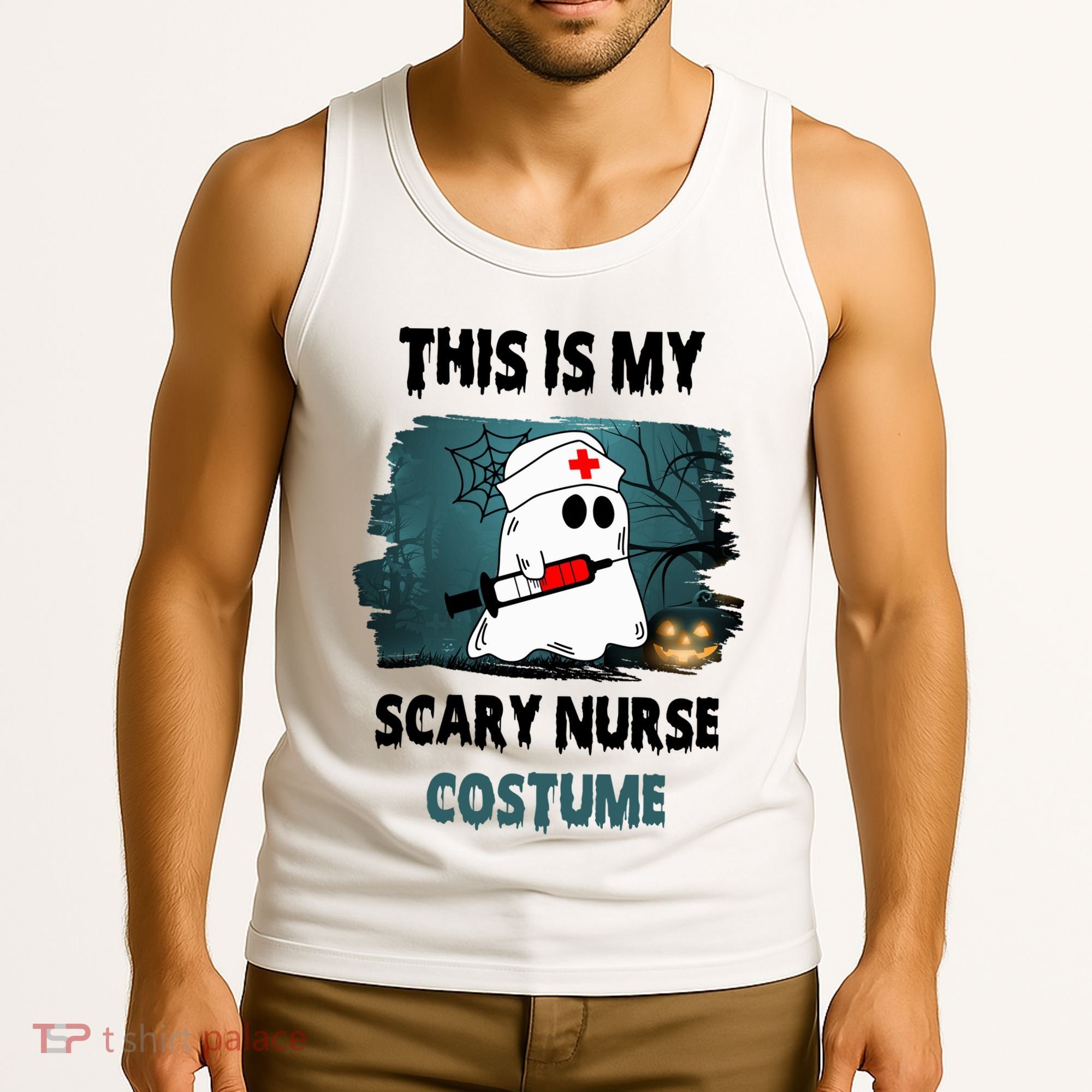 This Is My Scary Nurse Halloween Costume Tank Top
