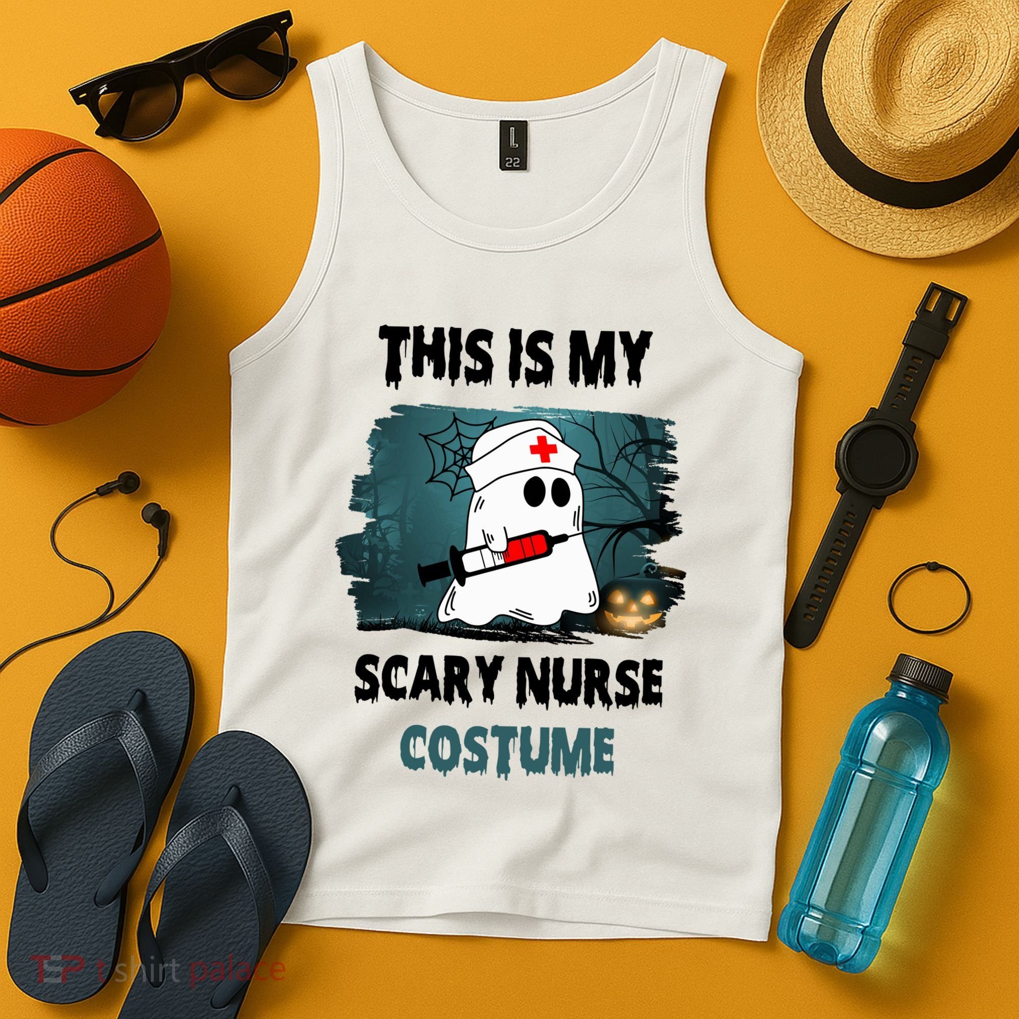 This Is My Scary Nurse Halloween Costume Tank Top