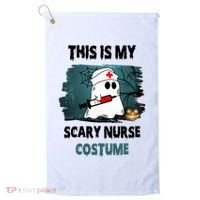This Is My Scary Nurse Halloween Costume Golf Towel thumb 0