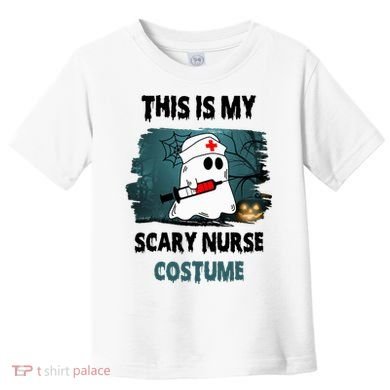 This Is My Scary Nurse Halloween Costume Toddler T-Shirt