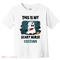 This Is My Scary Nurse Halloween Costume Toddler T-Shirt thumb 0