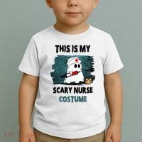 This Is My Scary Nurse Halloween Costume Toddler T-Shirt thumb 2