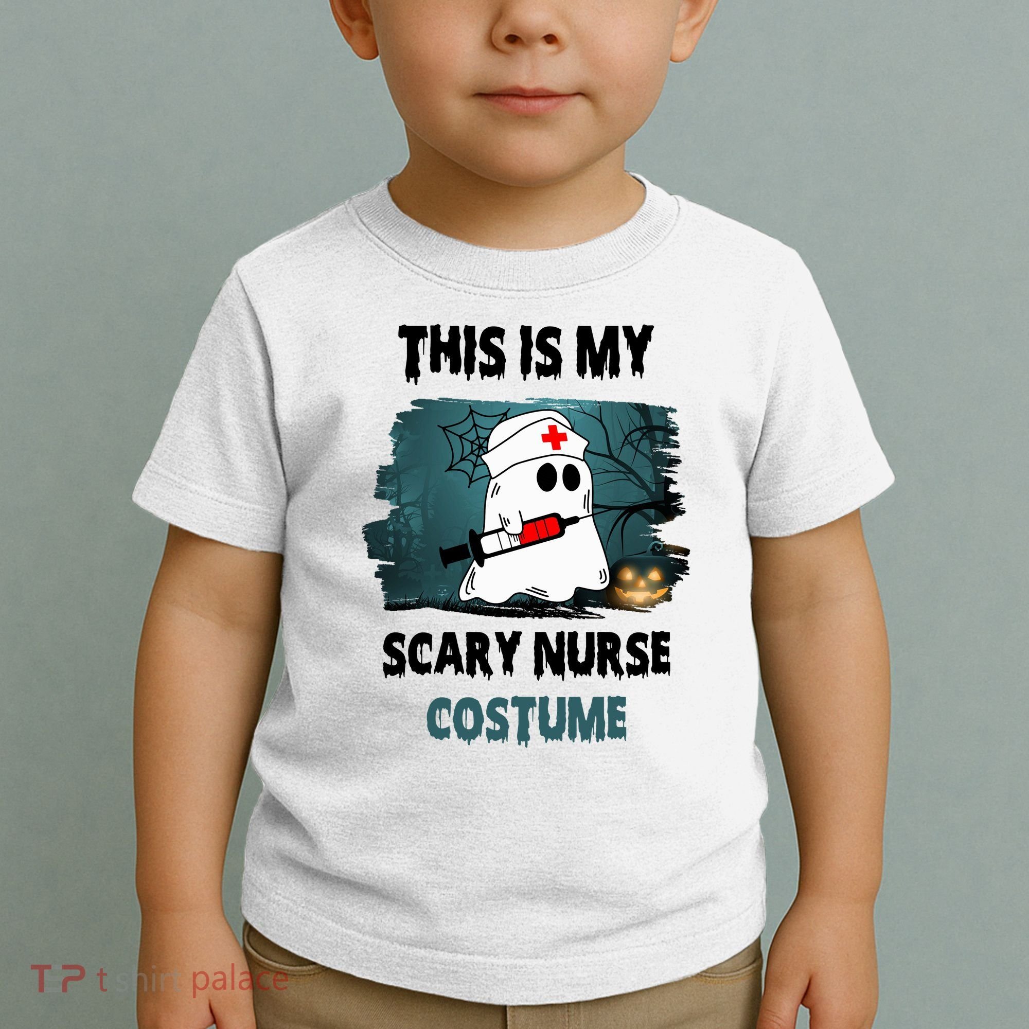 This Is My Scary Nurse Halloween Costume Toddler T-Shirt