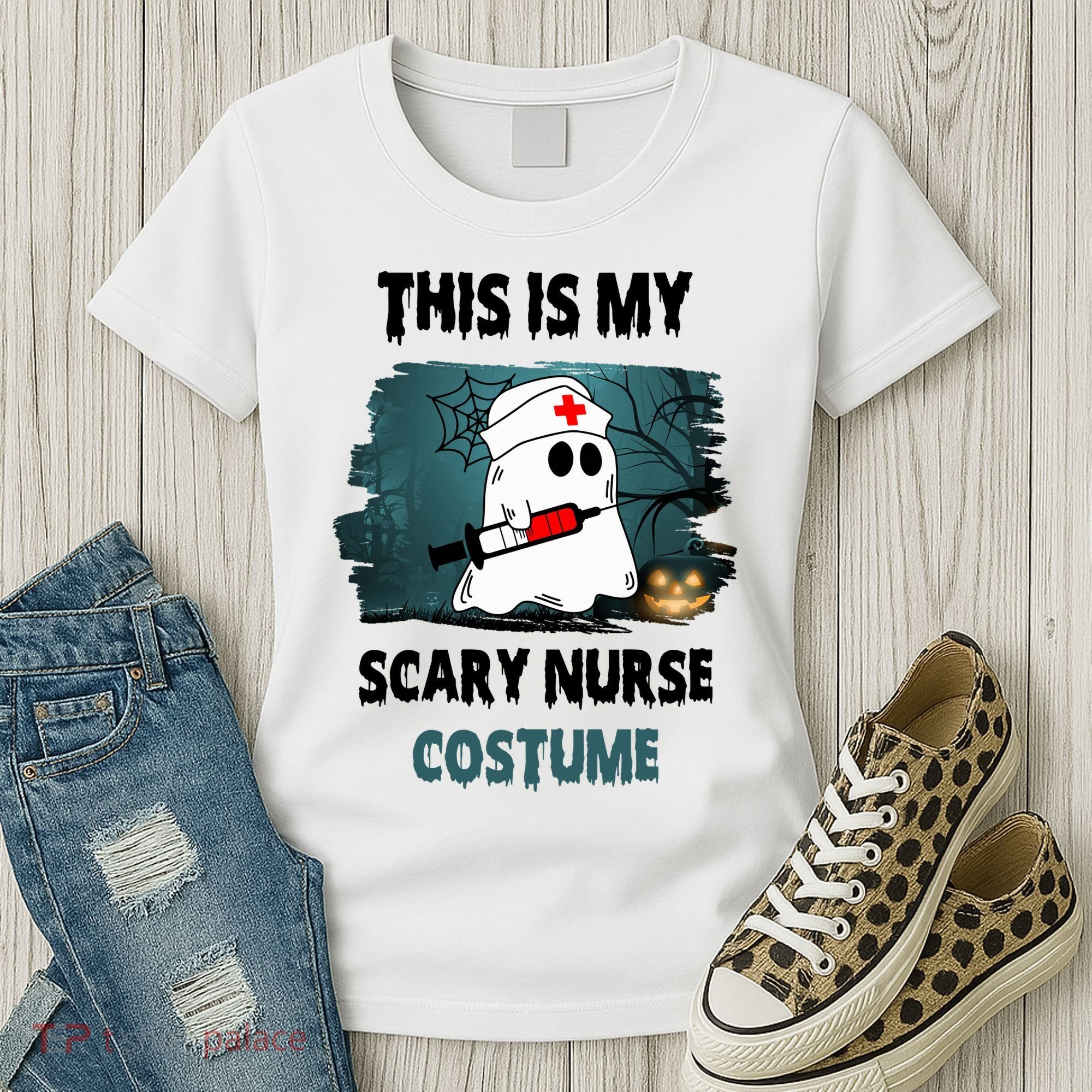 This Is My Scary Nurse Halloween Costume Women's T-Shirt
