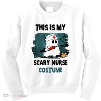 This Is My Scary Nurse Halloween Costume Kids Sweatshirt thumb 0