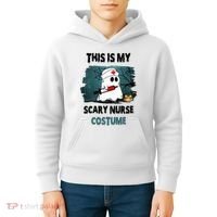 This Is My Scary Nurse Halloween Costume Kids Hoodie thumb 4