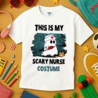 This Is My Scary Nurse Halloween Costume Kids T-Shirt thumb 3