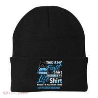 This Is My Fight Colon Cancer Awareness Month Beanie thumb 0