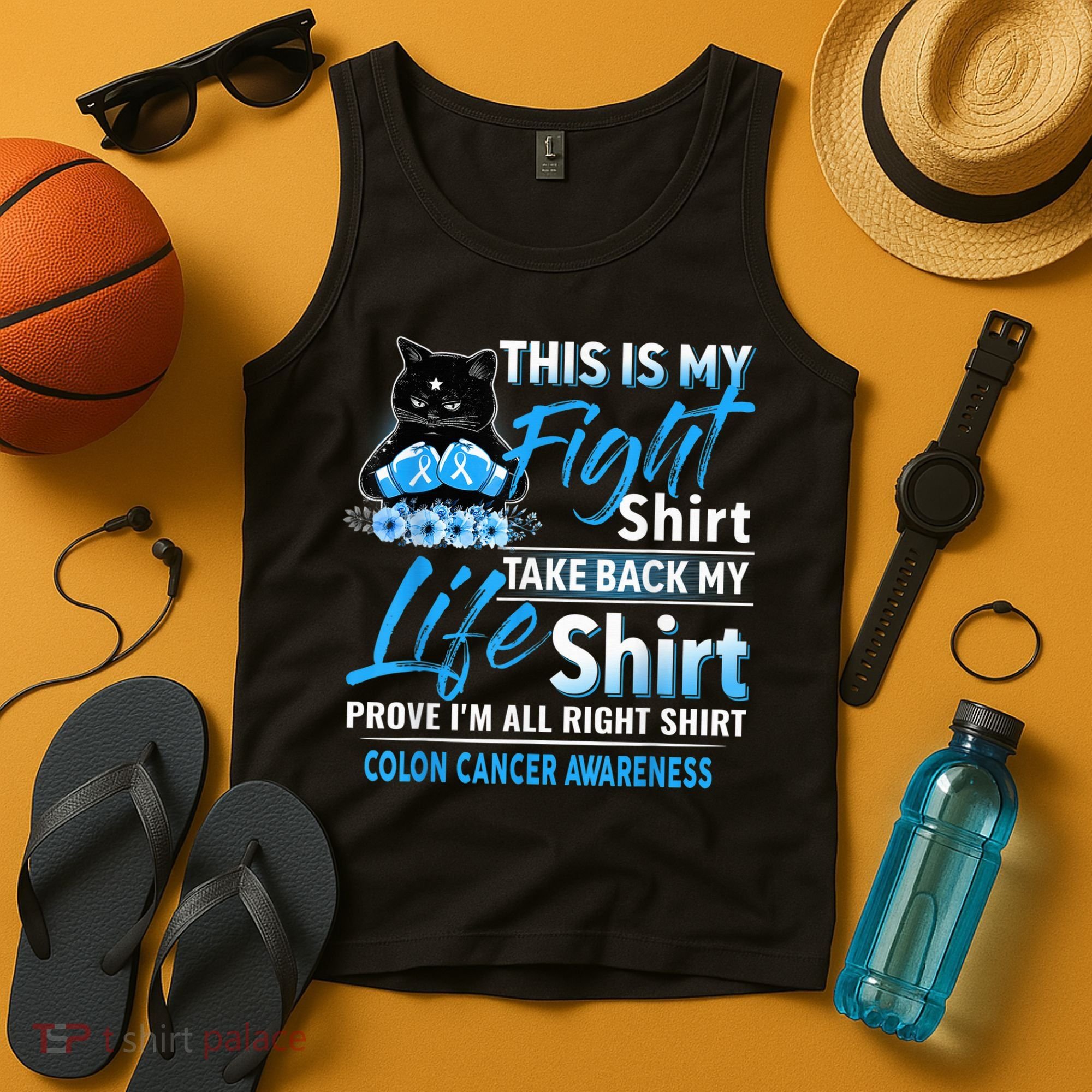 This Is My Fight Colon Cancer Awareness Month Tank Top
