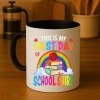 This Is My First Day Of School Back To School Coffee Mug thumb 4