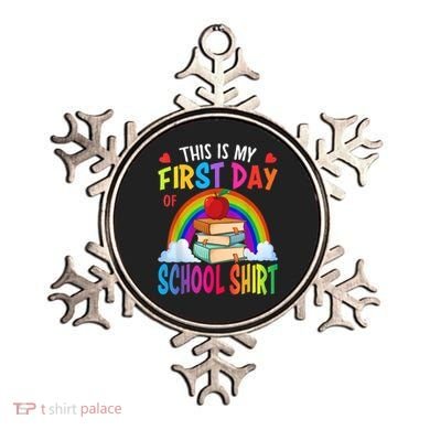 This Is My First Day Of School Back To School Ornament