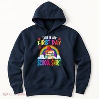 This Is My First Day Of School Back To School Hoodie thumb 0