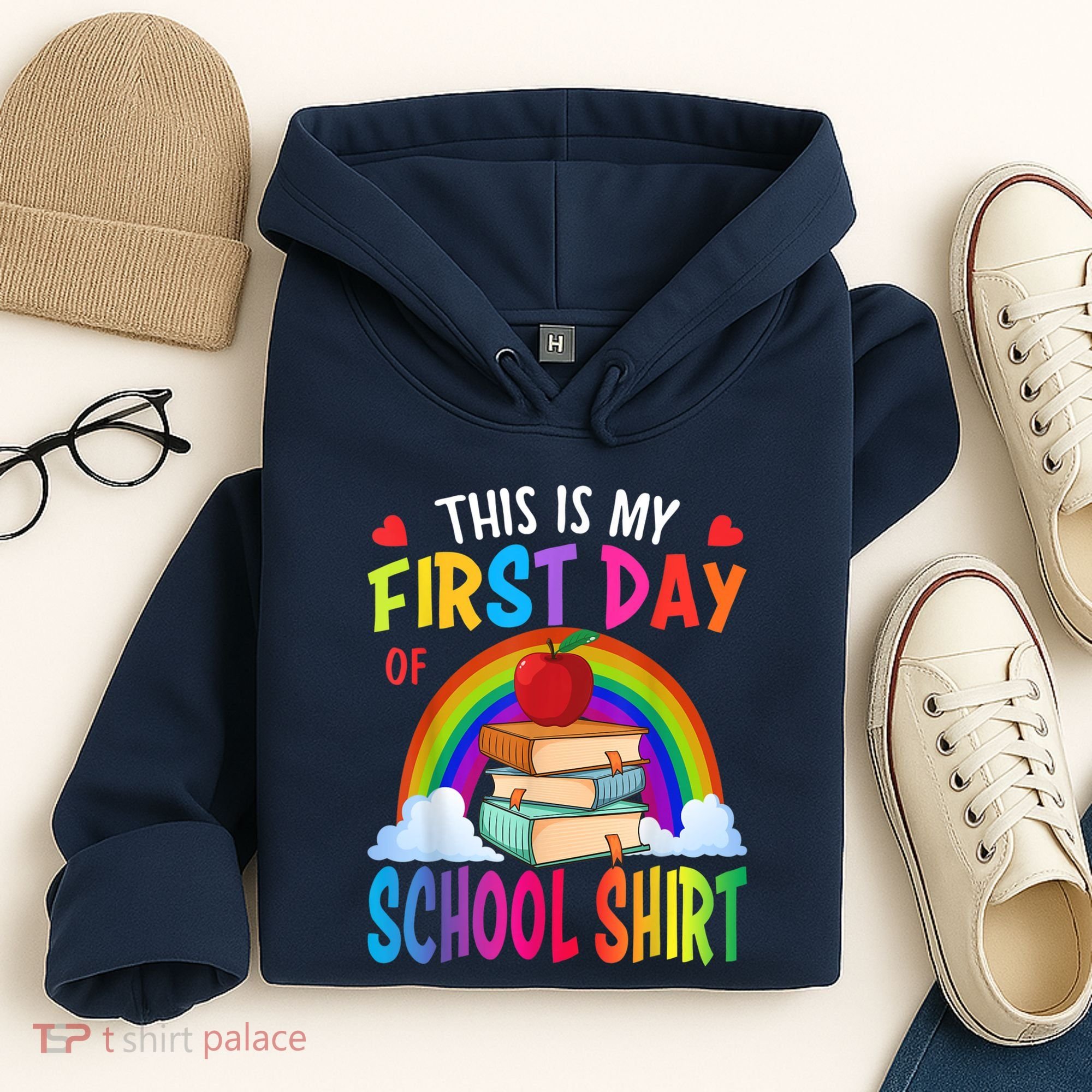 This Is My First Day Of School Back To School Hoodie