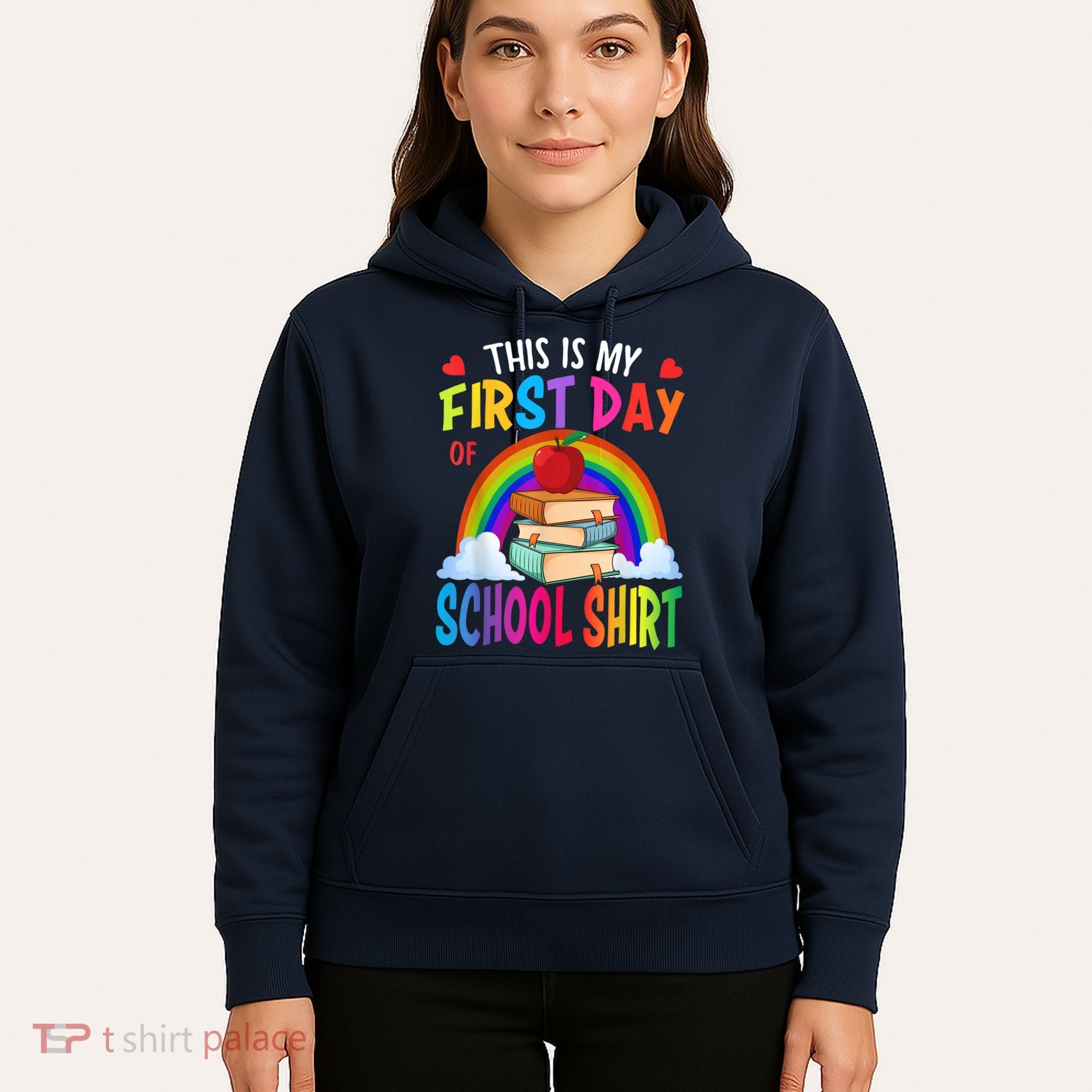 This Is My First Day Of School Back To School Hoodie
