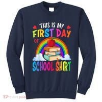 This Is My First Day Of School Back To School Sweatshirt thumb 0
