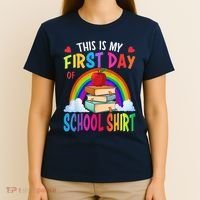 This Is My First Day Of School Back To School T-Shirt thumb 4