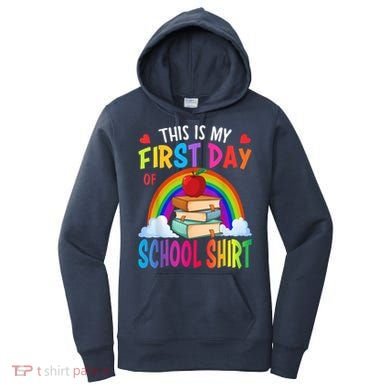 This Is My First Day Of School Back To School Women's Hoodie