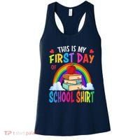 This Is My First Day Of School Back To School Women's Tank Top thumb 0