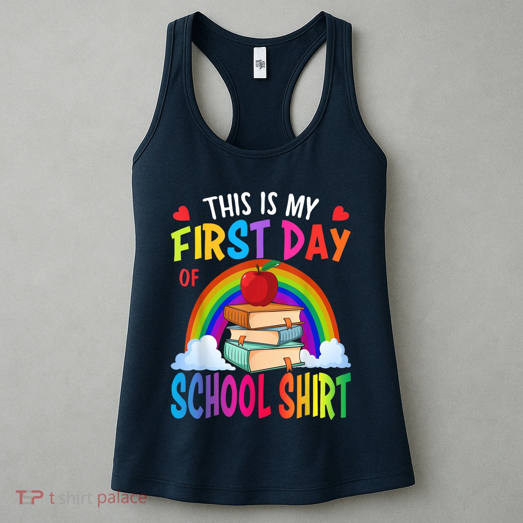 This Is My First Day Of School Back To School Women's Tank Top