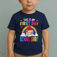 This Is My First Day Of School Back To School Toddler T-Shirt thumb 2