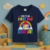 This Is My First Day Of School Back To School Toddler T-Shirt thumb 3