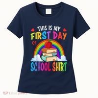 This Is My First Day Of School Back To School Women's T-Shirt thumb 0