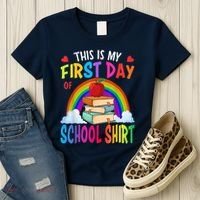 This Is My First Day Of School Back To School Women's T-Shirt thumb 3