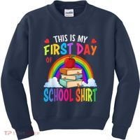 This Is My First Day Of School Back To School Kids Sweatshirt thumb 0