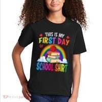 This Is My First Day Of School Back To School Kids T-Shirt thumb 2