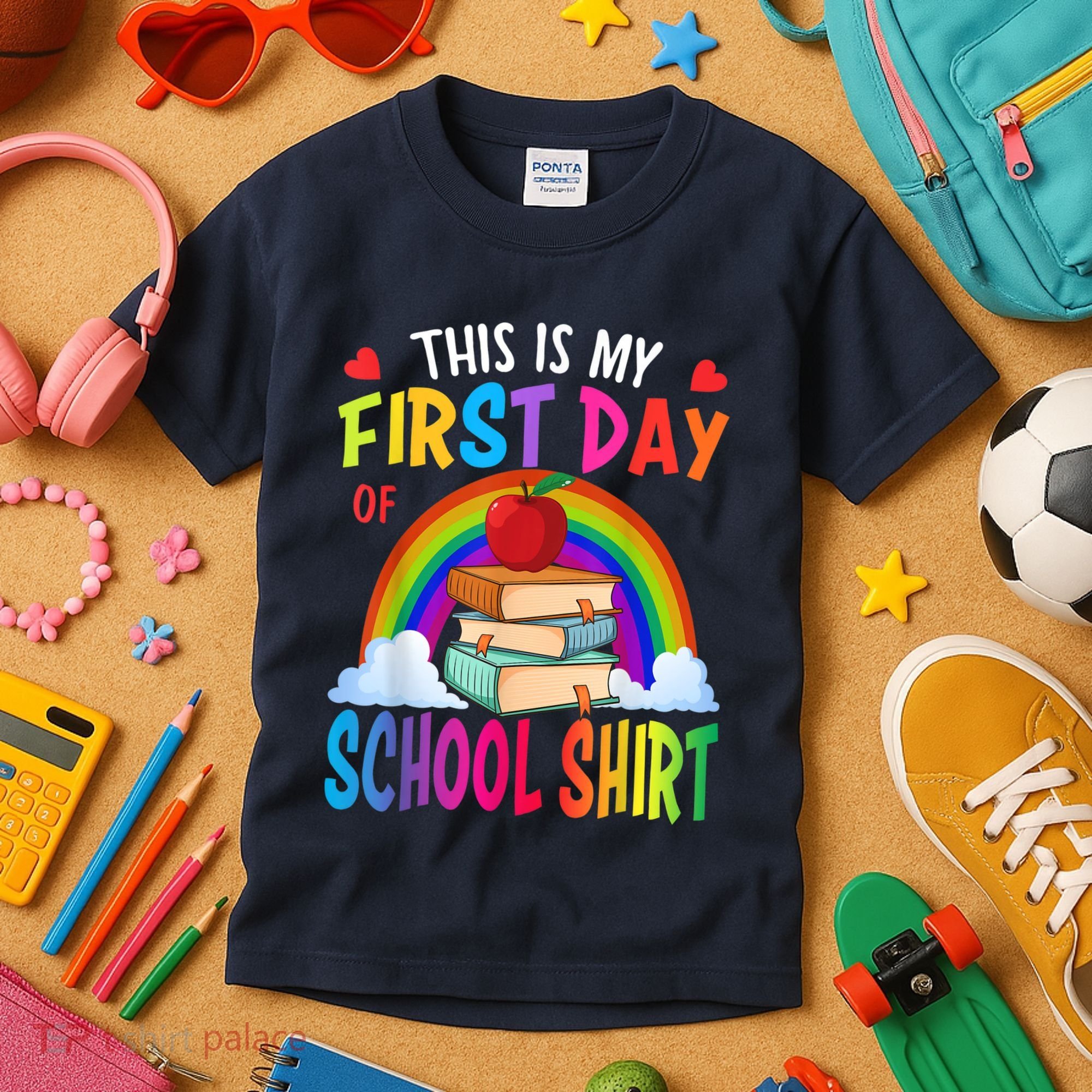 This Is My First Day Of School Back To School Kids T-Shirt