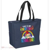 This Is My First Day Of School Back To School Tote Bag thumb 2