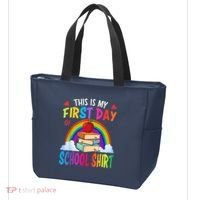 This Is My First Day Of School Back To School Tote Bag thumb 3